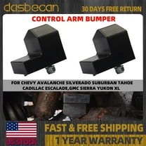 Dasbecan 2PCS Suspension Lower Control Arm Bumper For GMC Sierra Chevy Silverado K201426 K201426B
