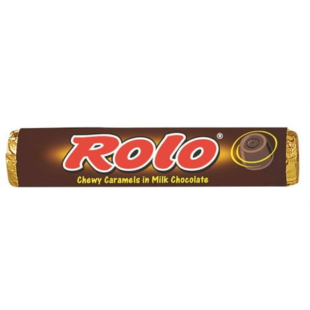 Hersheys Rolo Chocolate Caramel Candy 1.7 oz Rolls 36 Ct
