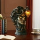 thumbnail image 5 of Lámpara de Mesa Decorativa de Resina | Diseño Moderno, Iluminación Suave, Brazo Ajustable, Construcción Estable | Regalo Ideal para Amantes Del Arte | 1 Lámpara de Mesa, 5 of 7