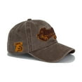 thumbnail image 1 of Baseball Cap Snapbacks Hat Summer Headwear Men Retro Style Letter Washed Unisex Craftsmanship Breathable Spring Coffee, 1 of 6
