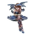 thumbnail image 2 of Ebros Blue Bookworm Fairy Shelf Sitter Figurine 4" Tall Whimsical Fantasy Faerie, 2 of 10