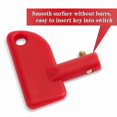 thumbnail image 4 of 14mm Battery Switch Replacement Keys, 4-Pack Abs Plastic Universal Disconnect Keys for Marine and Automotive Use, 4 of 5