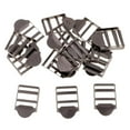 thumbnail image 2 of Hebilla deslizante ajustable de 20 piezas para equipaje, senderismo, camping, bolsos Negro, 2 of 6