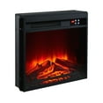 thumbnail image 6 of LIVILAND 40" Magnesium Oxide Freestanding Electric Fireplace in Brown, 6 of 8