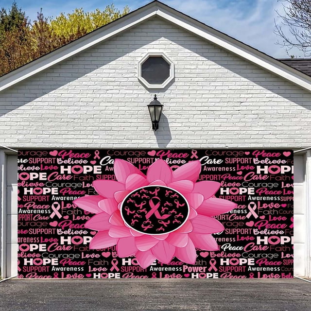 Cancer Awareness Photography Ribbon Banner for Support Events and Party Decorations
