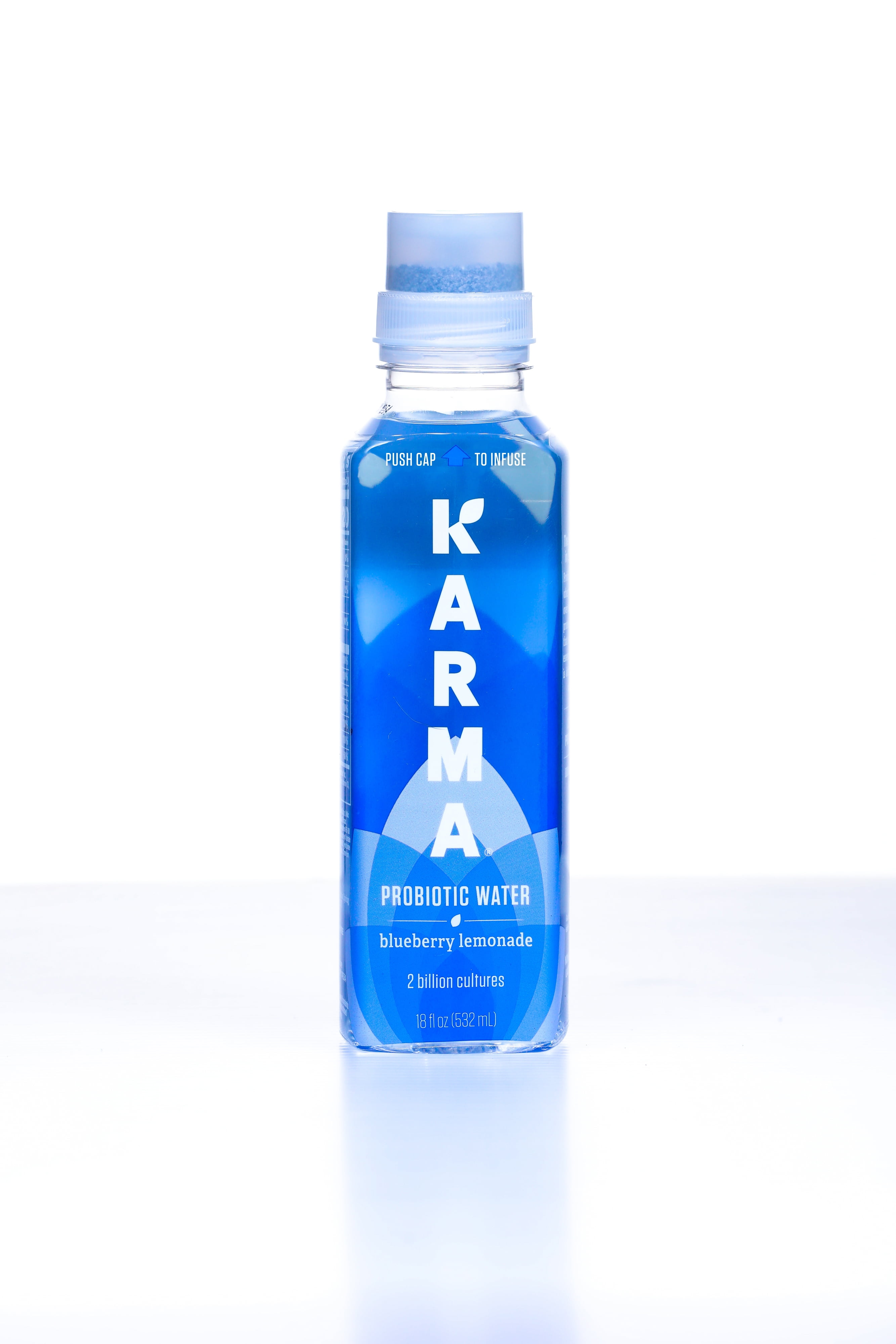 Karma Water Probiotic Blueberry Lemonade, 18 Fl Oz