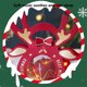 thumbnail image 5 of Fiudx Caja de Dulces Navideños, Surtido de Dulces Navideños, Muffins con Ventana, Pastel de Copo de Nieve, Galletas Saladas, Recuerdos para Banquetes, Ideal para Fiestas, Regalo Familiar, 23 X 23 X 8, 5 of 7