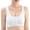White#2, variant on Spring Tops for Women Bras for Women Plus Size Sports Bra Cotton 48 ddd Women's Solid Color Underwear Gathered without Steel Rings Sexy Suspender Beautiful Back Bra