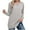 Z02-Grey, variant on idosla Womens Tunic Tops Turtleneck Long Sleeve Shirts Oversized Fall Sweaters Side Split High Low Hemline (Coffee, XXL)