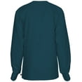 thumbnail image 3 of Cherokee Workwear Flex Men & Women's Scrubs Jacket Snap Front Warm Up 34350A, 3 of 5
