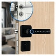 thumbnail image 5 of Smart Door Handle Fingerprint Password Remotely Unlock Digital Lock Tuya App Keyless Entry For Doors Smart Electronic Lock ,Integrated Smart Home, 5 of 8