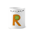 thumbnail image 1 of R alfabeto naranja Taza de cepillo de dientes, 1 of 3