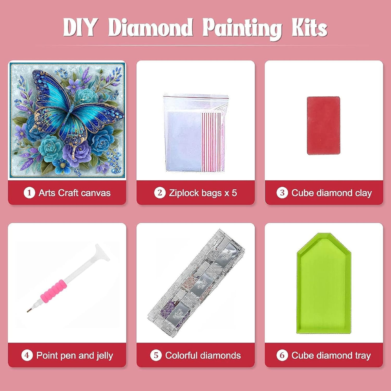 Adult Glowing Tree of Life Diamond Art Kit - 5D Diamond Painting Kit for Beginners - DIY Full Diamond Dots Gem Art Paint for Home Wall Decoration 16 x 16 Inch Unframed