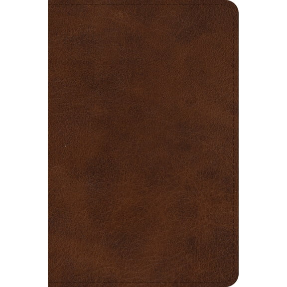 ESV Large Print Bible (Trutone, Deep Brown), (Hardcover)