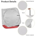 thumbnail image 5 of KUIFORTI Angry Eyes Windshield Sun Shade Foldable Car Front Window Covers for Car Accessories Sun Heat UV Rays Visor Protector Protection for Universal Cars SUV Truck, 5 of 5