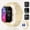 Golden, variant on 1.83" Frameless Touchscreen Smartwatch for Android/iPhone, Wireless Call, Multi-Sport, Health Reminders, Music/Camera Control, USB Charge