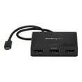 thumbnail image 3 of StarTech.com MSTCDP123DP 3-Port USB-C to DisplayPort MST Hub - 4K 30Hz - Multi-Monitor Video Splitter - Thunderbolt 3 Compatible (MSTCDP123DP), 3 of 7