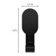 thumbnail image 2 of Ganchos de pared 3M CLAW, 11,34 kg, pesados, para colgar, paquete de 4, 2 of 9