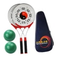 thumbnail image 4 of Juego de pelotas de raqueta Tai Rouli para práctica superior de Wushu chino Wing Chun fácil Conjunto F, 4 of 9
