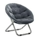 thumbnail image 4 of Silla plegable ligera para acampar Silla lunar Silla compacta con respaldo alto para exteriores Silla plegable perezosa para césped Picnic Pesca gris Soledad Asiento plegable, 4 of 10