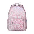 thumbnail image 1 of Leopard Backpack for Students Unique Abstract Animal Print with Texture Fashion Travel School Bag, 1 of 6