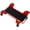Red + Metal, variant on Motorcycle Center Stand Dolly 500lbs Capacity, Red Metal Scooter Mover for Garage Storage and Workshop Organization