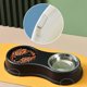 thumbnail image 3 of Non-slip Base Pet Dog Bowls Stainless Steel Slow Feeding Feeder Water Bowl, 3 of 5