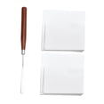 thumbnail image 3 of lionlar 100 Pieces Disposable Nail Polish Palette Paper for Gel Color Makeup Drawing, 3 of 7