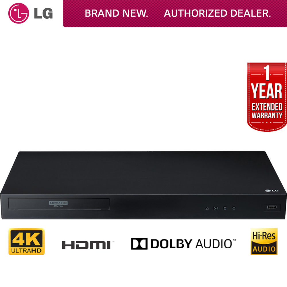 LG UBK80 1 Disc(s) 3D Blu-ray Disc Player, 2160p - image 5 of 8