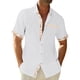 thumbnail image 1 of Hawaiian Shirt For Men, Men's Vintage Button Down Bowling Shirts Short Sleeve Summer Beach Shirt 3XL, 1 of 5