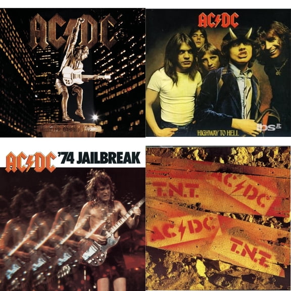 74 Jailbreak & Highway To Hell & Tnt & Stiff Upper Lip [CD Bundle]