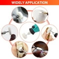 thumbnail image 6 of 110Pcs Wool Felt Polishing Buffing Pads Waxing Head Wheel for Dremel Accessories, 6 of 8