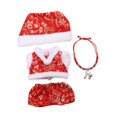 thumbnail image 3 of Ropa festiva para muñecas Ropa para muñecas Juguete de DIY para muñecas Suave Desmontable Lindo para decoración de niños Trajes de muñecas Vestirse, 3 of 7