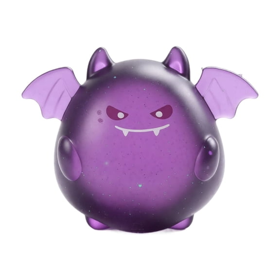 Halloween Bat Squishy Toys, Cute Bat Stress Balls, Soft Squeeze Fidget Toys for Anxiety Relief, Kawaii Sensory Toys for Kids Adults Party Favors Classroom Prizes