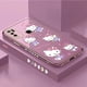 thumbnail image 3 of Funda enchapada de Hello Kitty de dibujos animados para Motorola Moto G60, G53, G52, G50, G40, G30, G22, G10, G9, G8, E20, E7, E7I, Power Plus Play Cover, 3 of 5