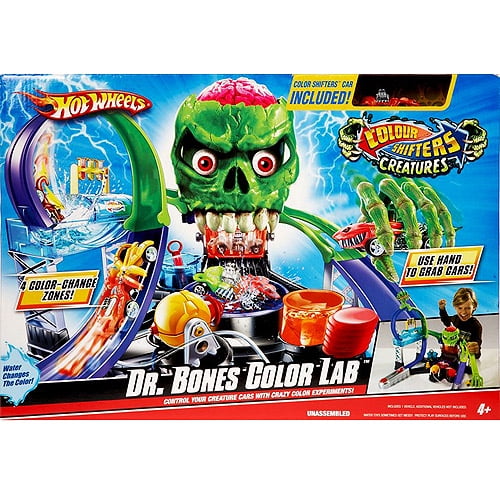 hot wheels color shifters dr. bones 