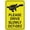 Warning Sign 1, variant on Vehicles Must Exit In A Forward Sign Signs Outdoor, Uv Printed Aluminum 8"x12", Weatherproof And Security Signs For Home Or Business