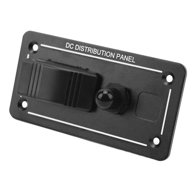 Panel de interruptores de palanca marinos, panel de interruptores de palanca Panel de interruptores basculantes para barcos de 12 a 24 V Panel de interruptores de palanca de respuesta ultrarrápida