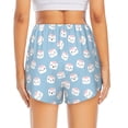thumbnail image 2 of Lsque Cartoon Sushi Printed Women's Running Shorts with Liner Pockets,Elastic Quick Dry Workout Athletic Gym Yoga Shorts,Womens High Waist Shorts-XX-Large, 2 of 9