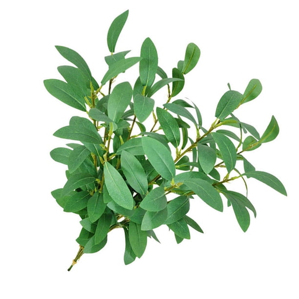 Cateissary 10 piezas de rama de hoja artificial, ramas de planta de simulación, ceremonia de boda, guirnalda de jardín de vacaciones, Type2 NO2