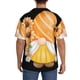 thumbnail image 3 of Fotbe Sunflower Gnomes 2 Camisa Estampada de Manga Corta para Hombre, Casual de Verano, Estilo Playero, Sin Arrugas-4X-Large, 3 of 5