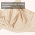 thumbnail image 6 of HSIA Plus Size Bras for Women Smoothing Full Coverage Minimizer Bras with Unlined Light Beige,38DDD, 6 of 10