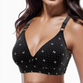 thumbnail image 2 of Sngxgn Women's S uper Soft Bra Underwire Lightly Lined T-Shirt Bra(Black,36), 2 of 4