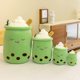 thumbnail image 4 of Juguete de peluche de té Boba de 9,4 pulgadas, peluches rellenos, almohada de felpa de té de burbujas blandas, almohada adorable en forma de taza de té, juguetes de comida para abrazar para bebés, 4 of 5