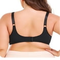 thumbnail image 6 of LYMAYTER Women Bras Plus Size Seamless Workout Bras for Female No Underwire Comfort Tshirt Bras, 6 of 9