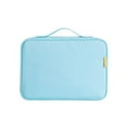 thumbnail image 2 of Waterproof Document Storage Bag with Zipper | Portable Travel Organizer for Laptop, Files, Certificates & Passports | 9.44x13.38x2.36 Inch | 2-Pack Blue, 2 of 6