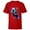 Red, variant on Marvel Spider-Man: Across the Spider-Verse Three Spiders - Short Sleeve T-Shirt for Kids - Customized-Athletic Heather