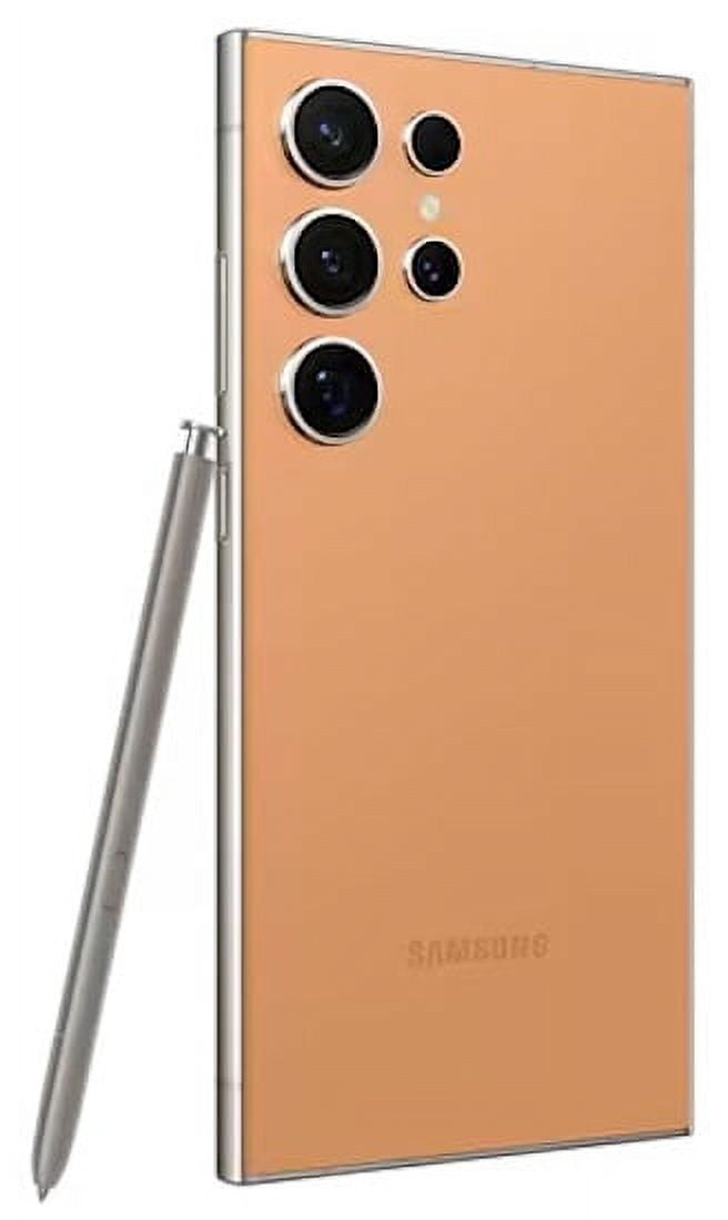 Restored Samsung Galaxy S24 Ultra 5G SM-S928U 256GB Titanium Orange (US Model) - Factory Unlocked Cell Phone (Refurbished)