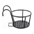 thumbnail image 2 of Feledorashia Metal Pot Hanger, Hanging Plant Holder Over The Rail Fence Planters, Hanging Basket Flower Pot Holder for Garden Rail Balcony Outdoor Plants, 2 of 8