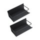 thumbnail image 3 of 2 piezas de estante para especias lateral del refrigerador, almacenamiento, organización de la cocina y Negro, 3 of 9